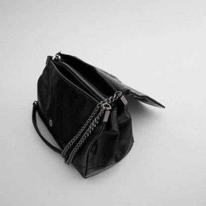 Vintage Chain Flap Shoulder Bag - Allure Bags