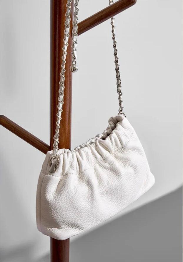 Genuine Leather Cloud Bag - Allure Bags