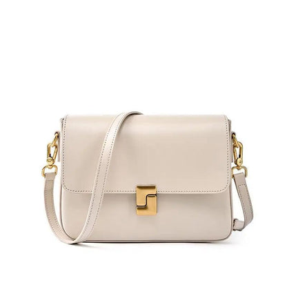 Minimalist Leather Square Crossbody - Allure Bags