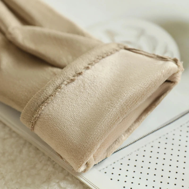 Luxe Fleece-Lined Winter Gloves