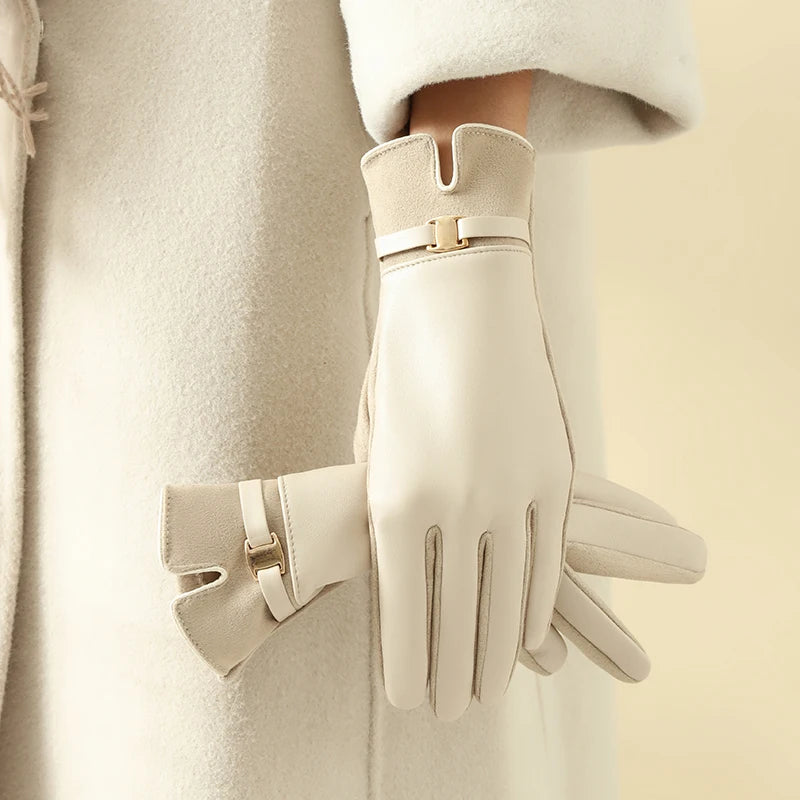 Luxe Fleece-Lined Winter Gloves