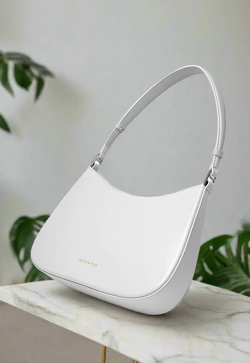 Half Moon Genuine Leather Bag - Allure Bags