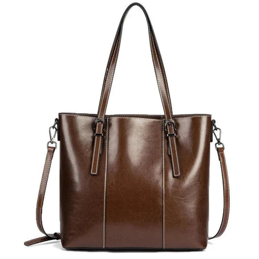 Vintage Cowhide Tote Bag - Allure Bags