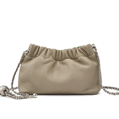 Genuine Leather Cloud Bag - Allure Bags