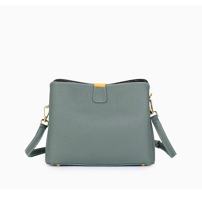 Vintage Luxe Bucket Shoulder Bag - Allure Bags