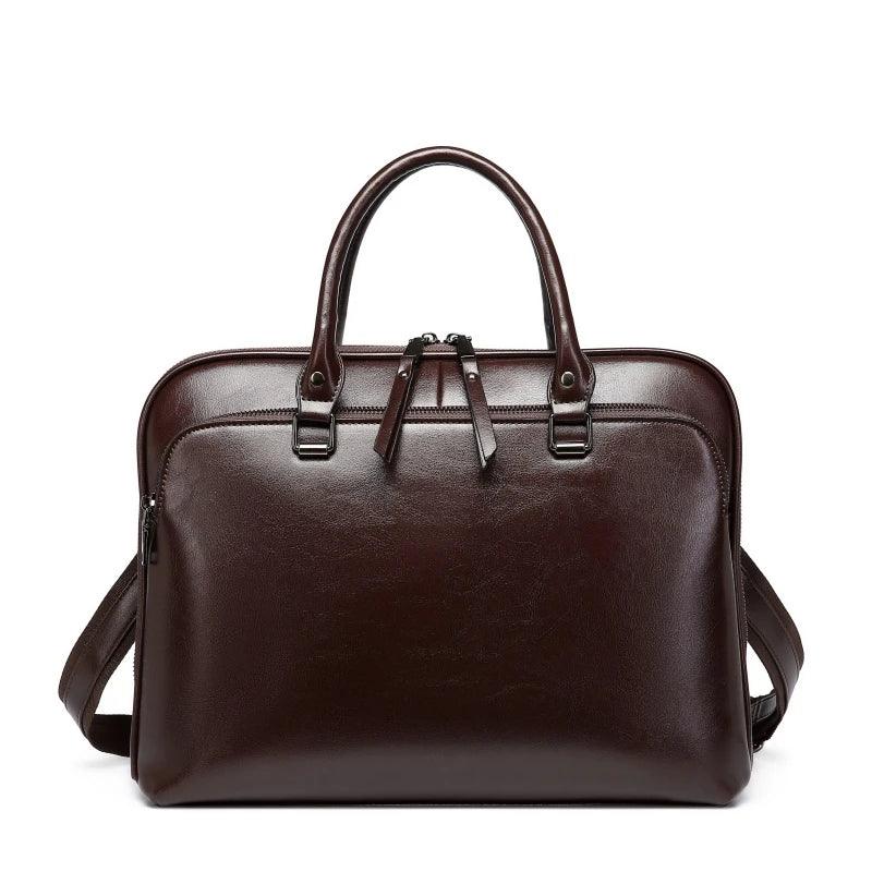 Luxury Leather Briefcase - Allure Bags