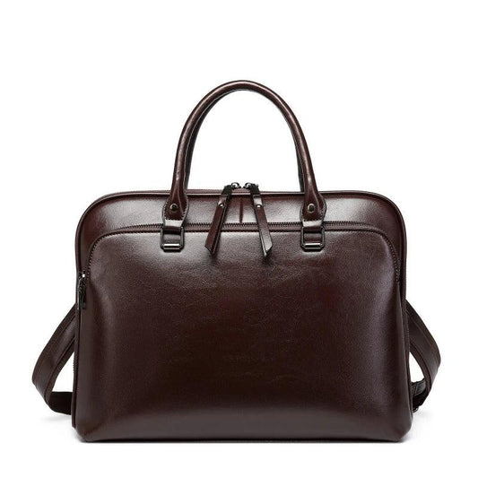 Luxury Leather Briefcase - Allure Bags