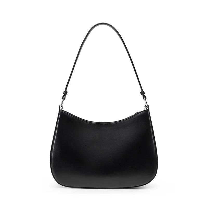 Half Moon Genuine Leather Bag - Allure Bags