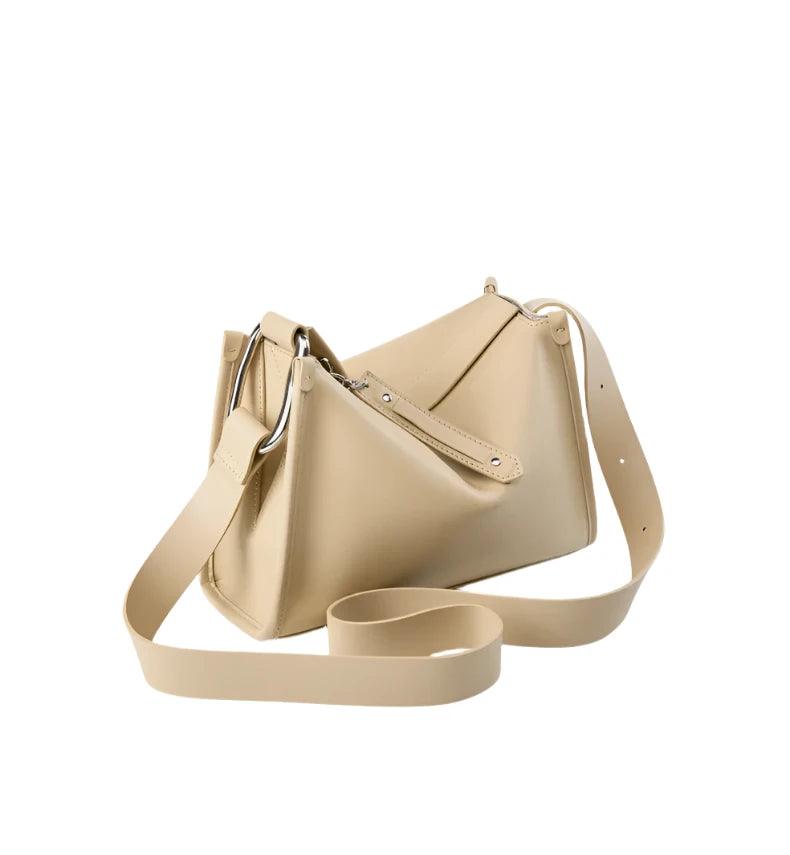 Vintage Cowhide Leather Satchel - Allure Bags