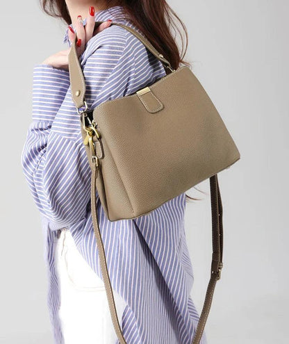 Vintage Luxe Bucket Shoulder Bag - Allure Bags