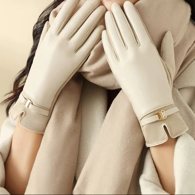 Luxe Fleece-Lined Winter Gloves