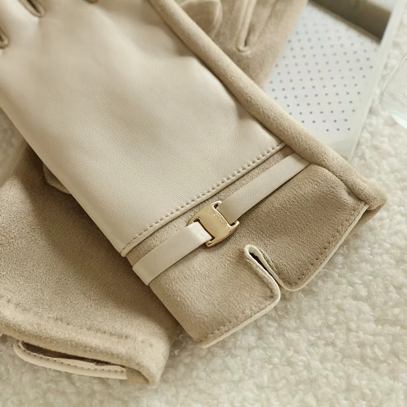 Luxe Fleece-Lined Winter Gloves